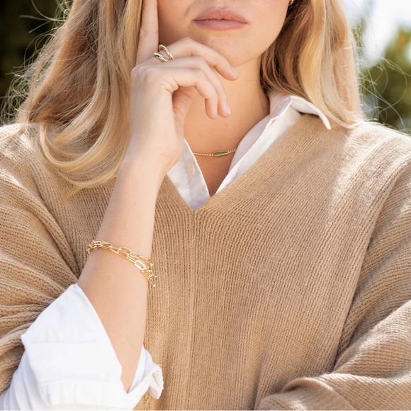 NWT Loren Stewart Double Wrap Toggle Bracelet - Picture 4 of 5